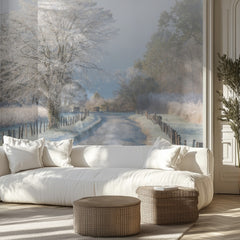 Frosty Winter Road