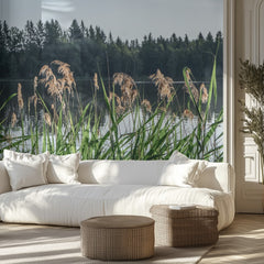 Peaceful Lake Reeds