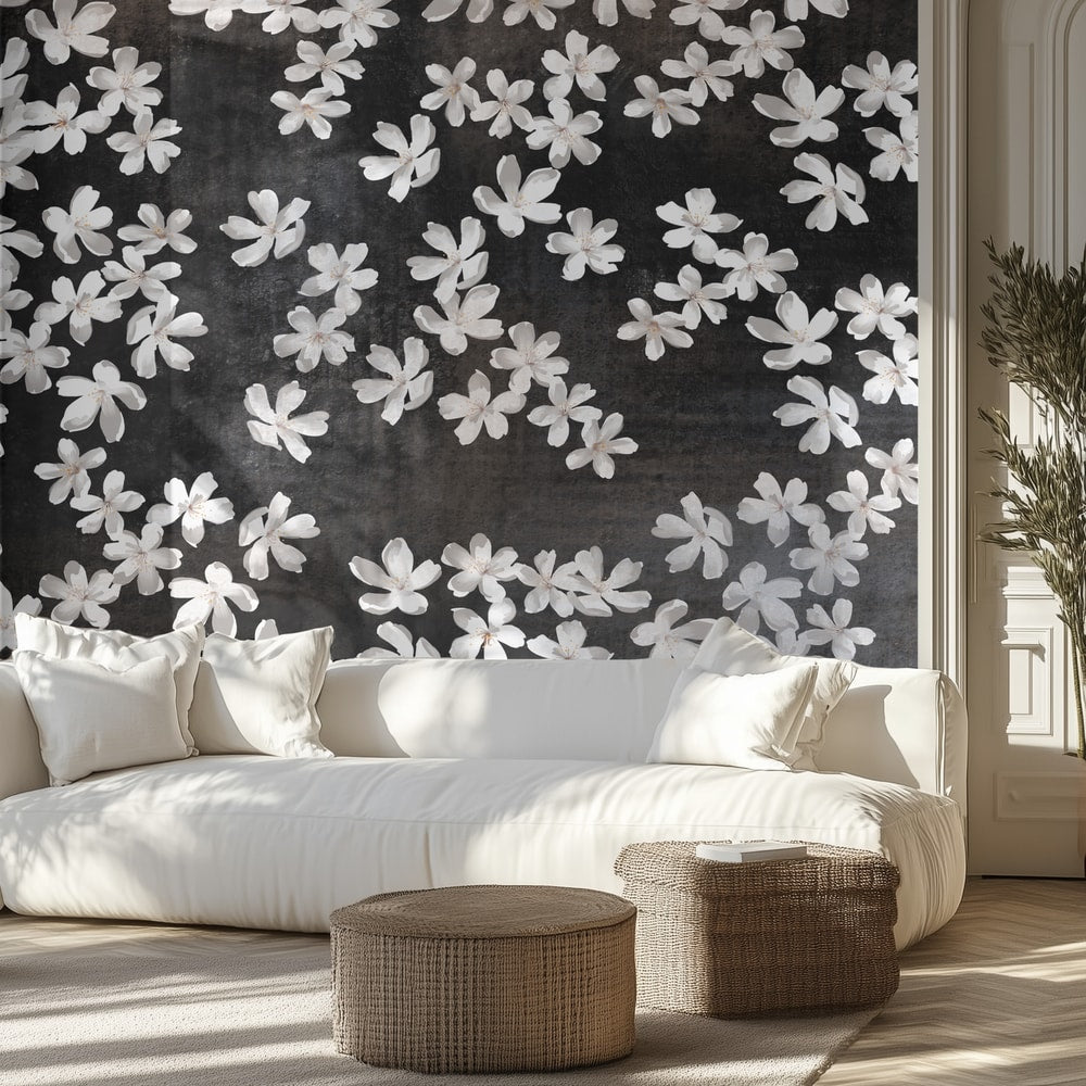 Delicate White Petals