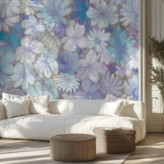 Soft Blue Purple Flowers
