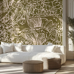 Forest Mushroom Pattern