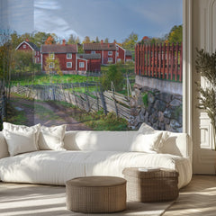 Autumn Swedish Village
