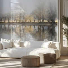 Misty Winter Reflections