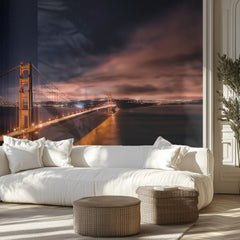 Starry Golden Gate Bridge