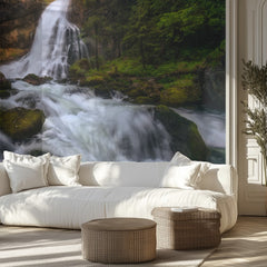 Radiant Forest Waterfall