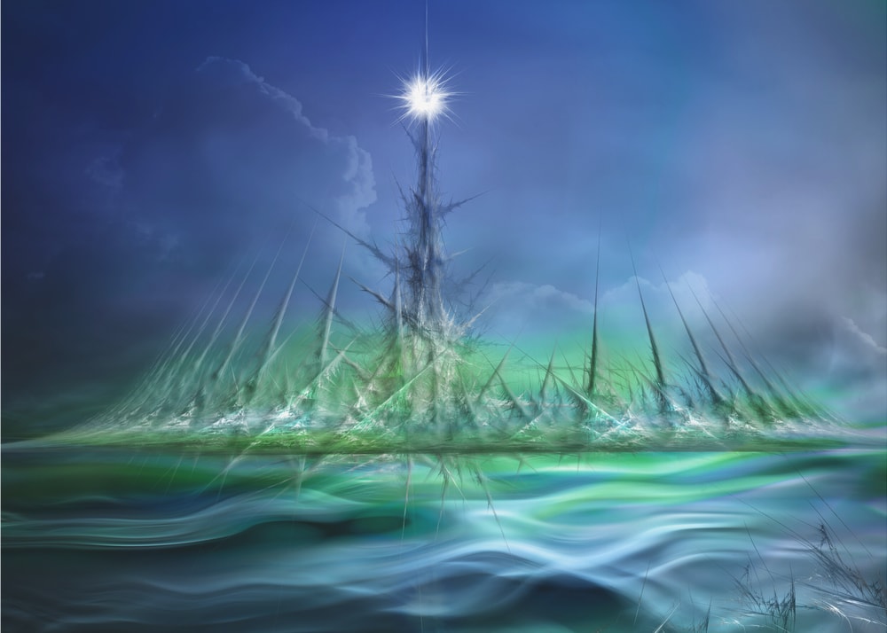 Magic Spire Landscape