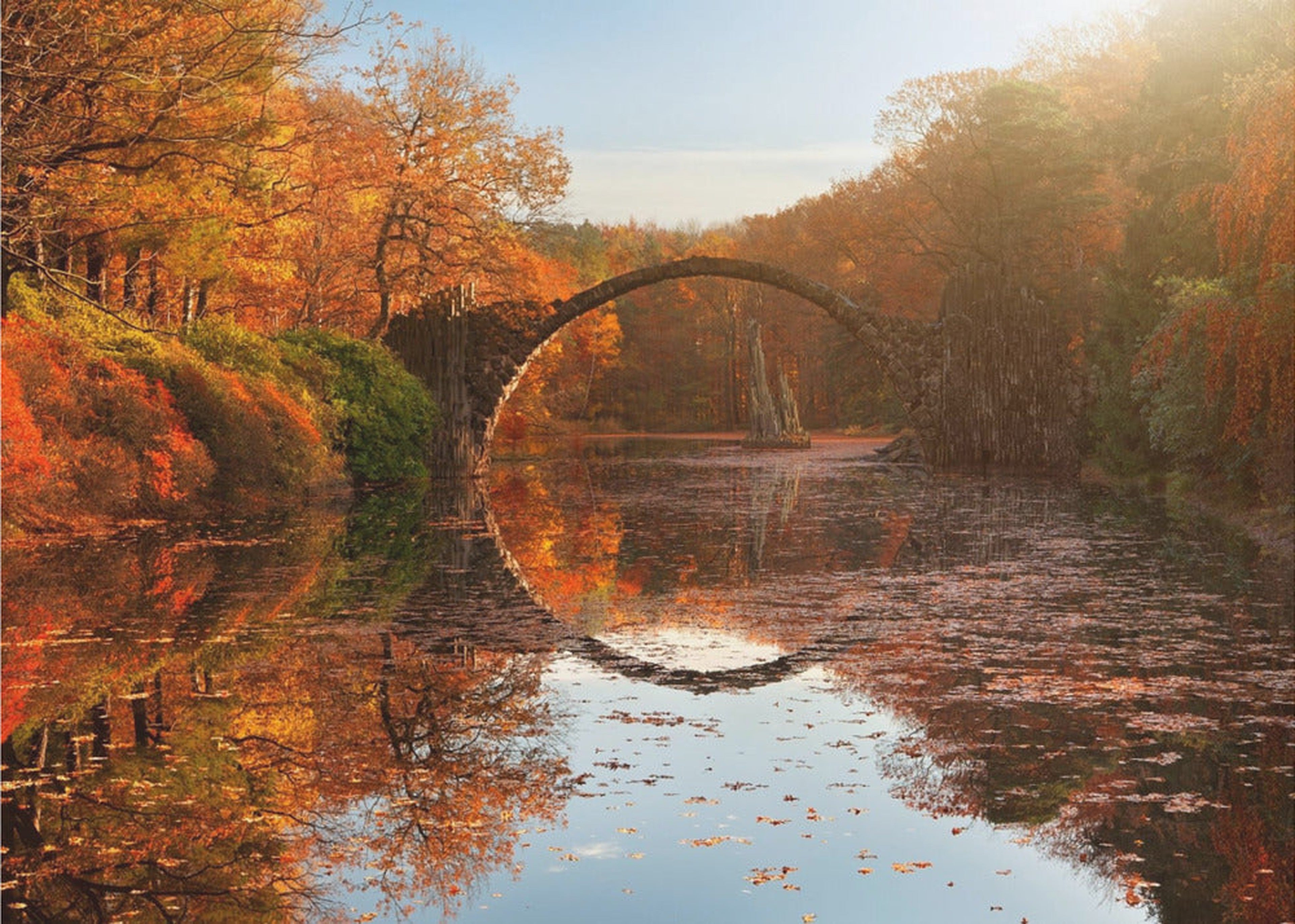 Autumn lake