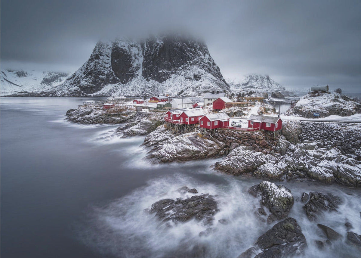 winter Lofoten islands