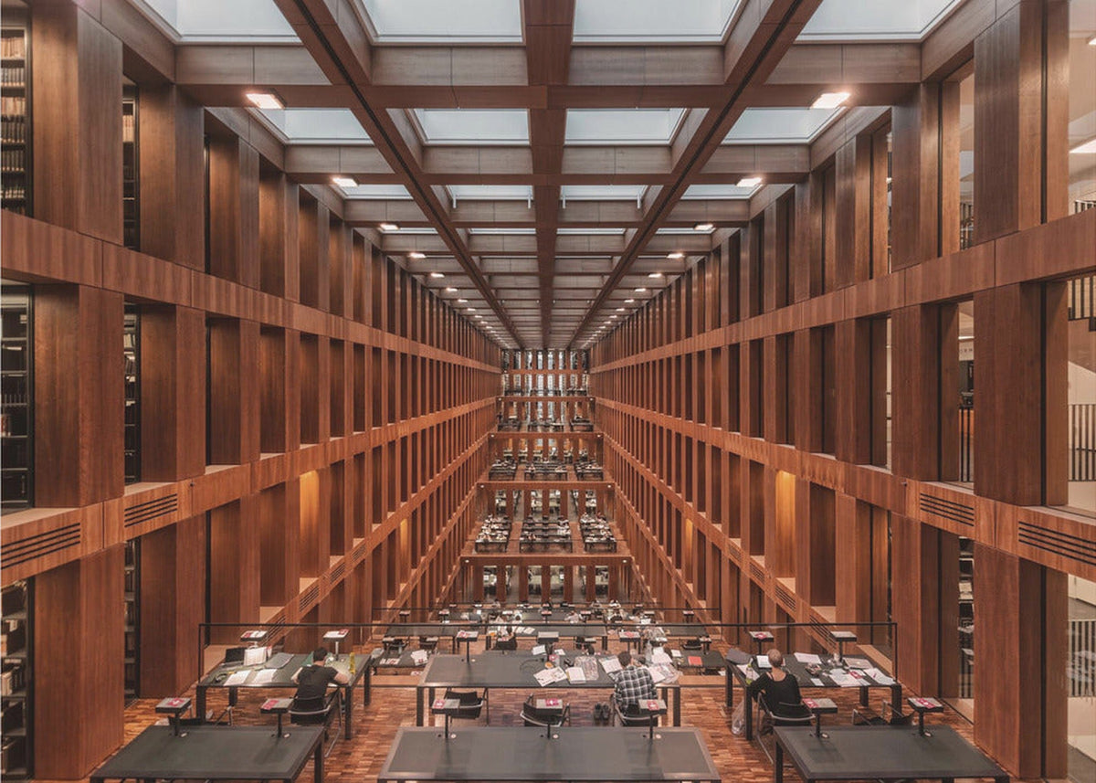 Bibliotek i Berlin.