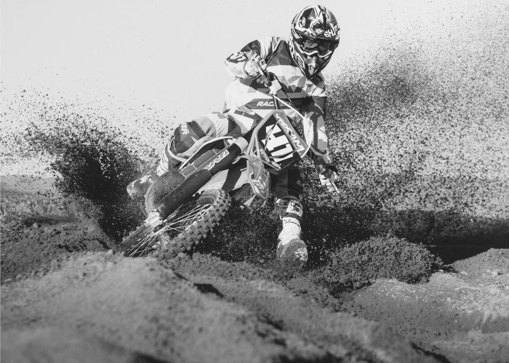 Krisztian Tompa - Motocross in Black and White Drama