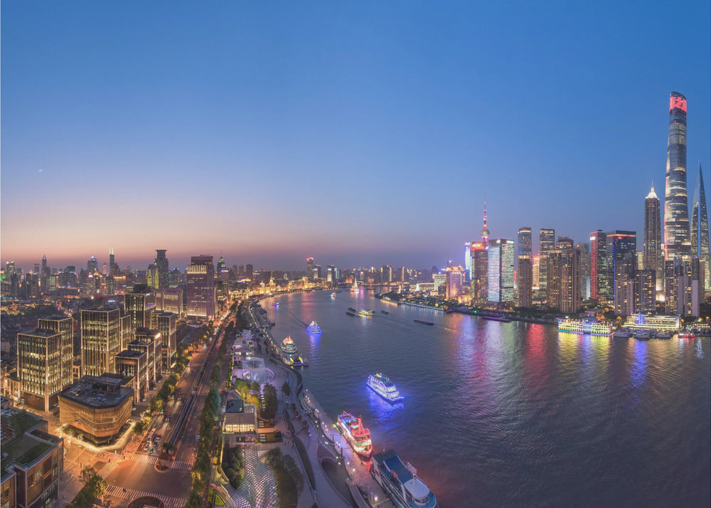 The Blue Hour in Shanghai