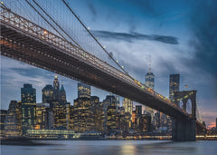Brooklyn Bridge Night Lights