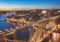 Vibrant Porto City Evening