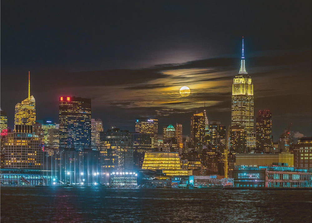 Super Blue Moon 2018, New York City