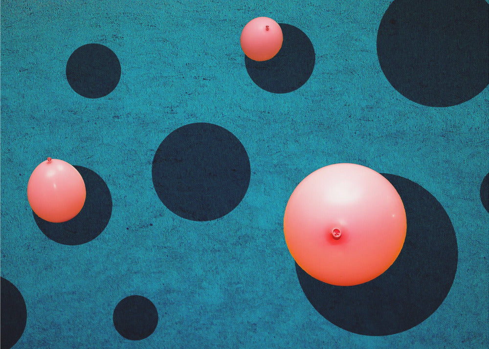 Three balloons