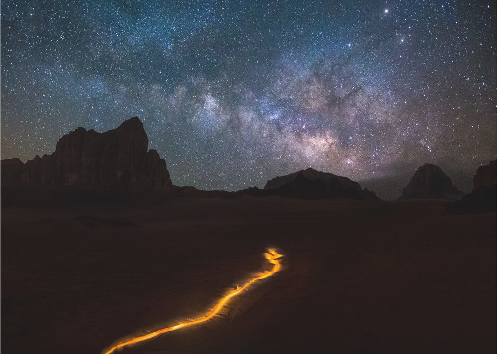 Milky Way Desert Path