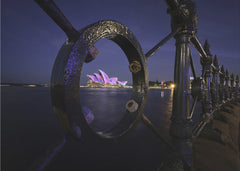 Framed Opera House Glow