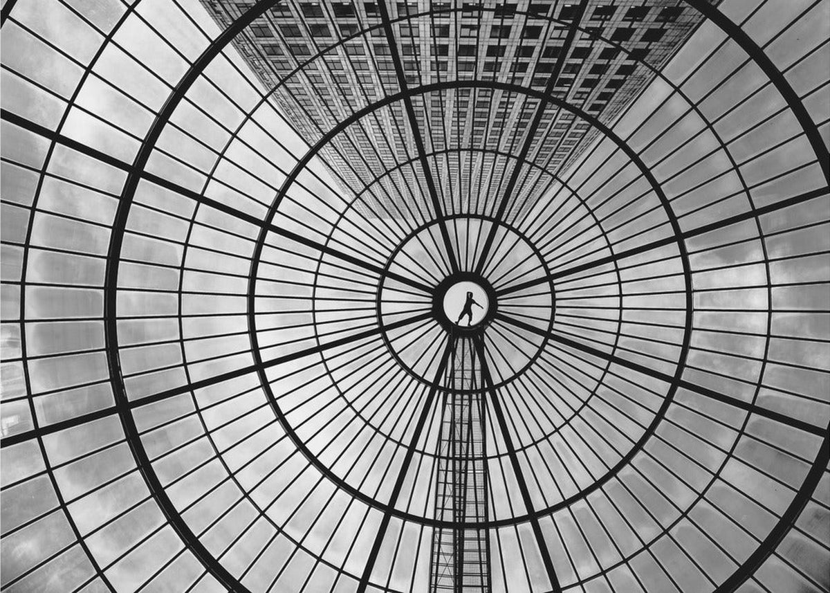 Look up - circular and symmetrical