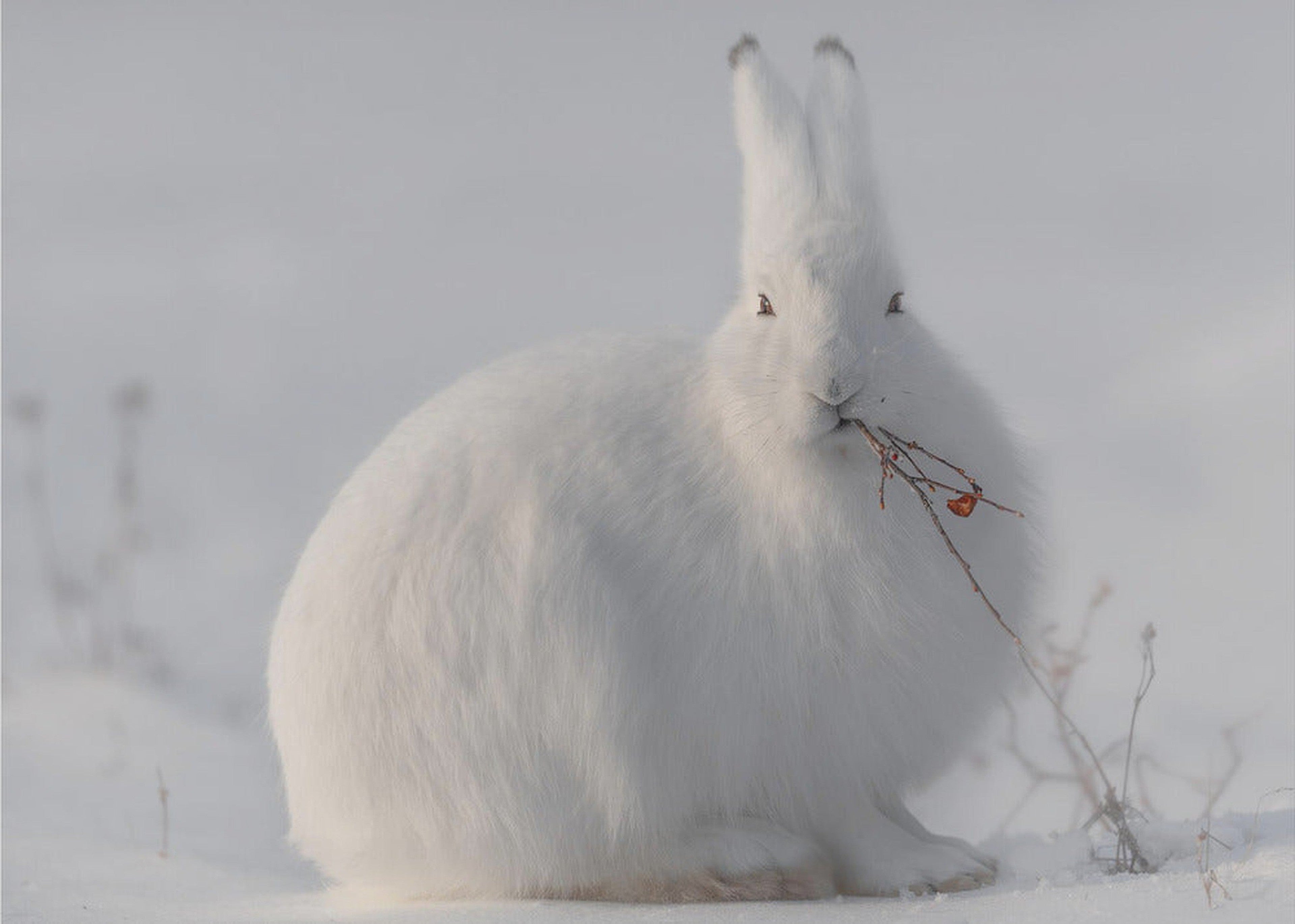 wild arctic hare