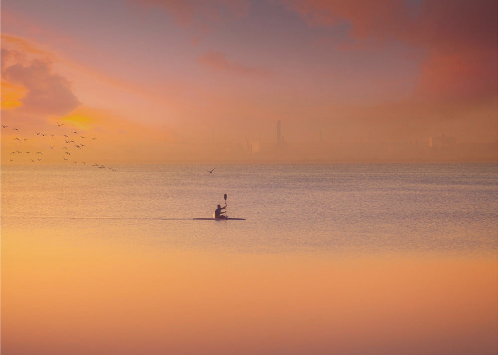 Albufera kayaking at sunset 7D17