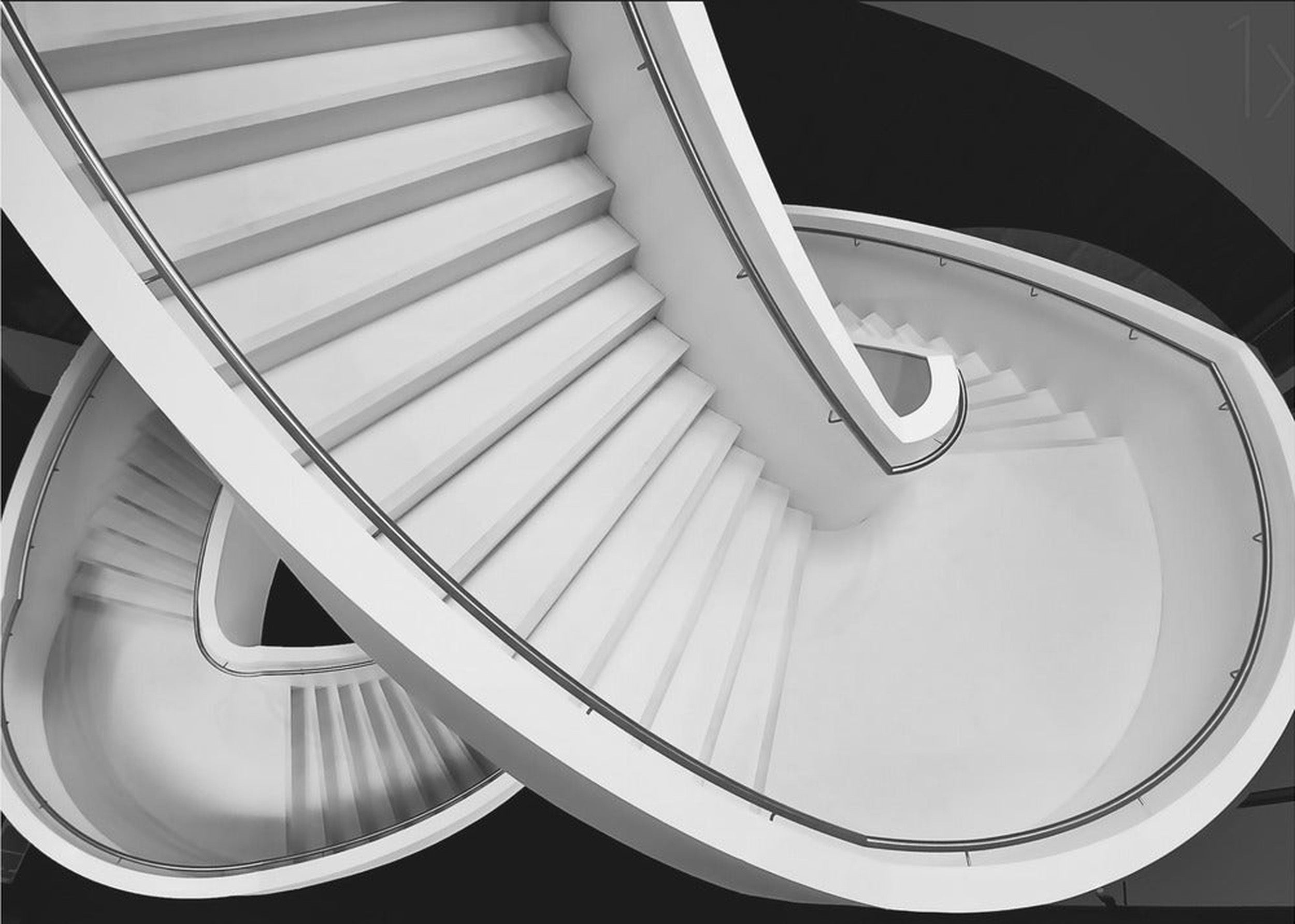 B&amp;W staircase