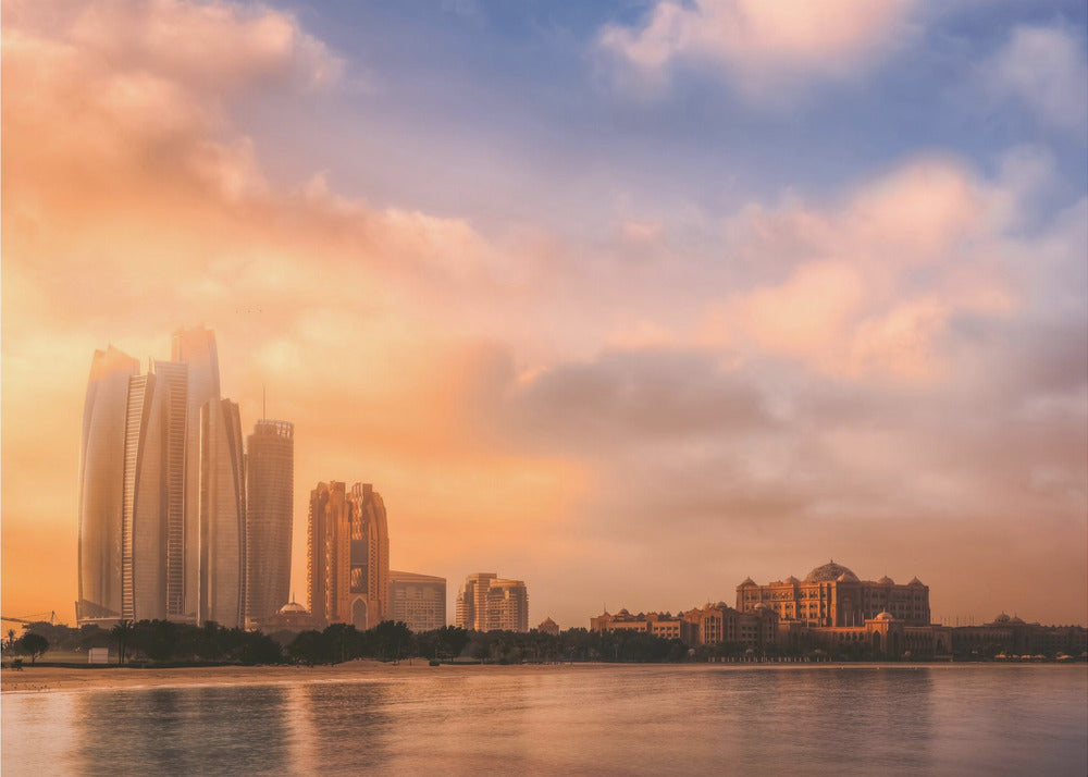 Etihad Towers &amp; Emirates Palace, Abu Dhabi, UAE