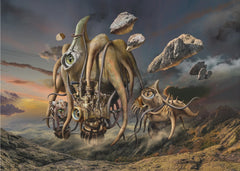 Floating Alien Creature