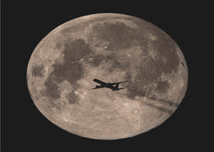 Dramatic Moon Flight