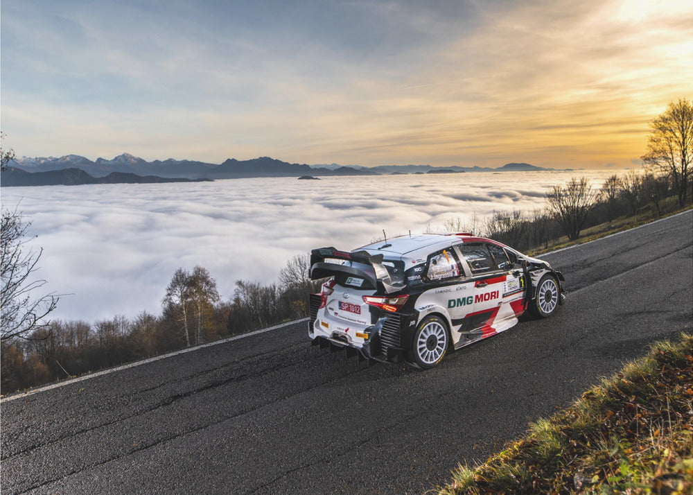 Italy rally sunrise