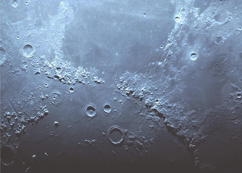 Mountains & Oceans of The Moon