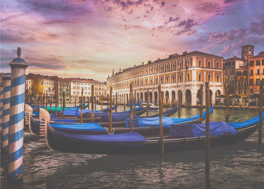 Gondolas of the Grand Canal