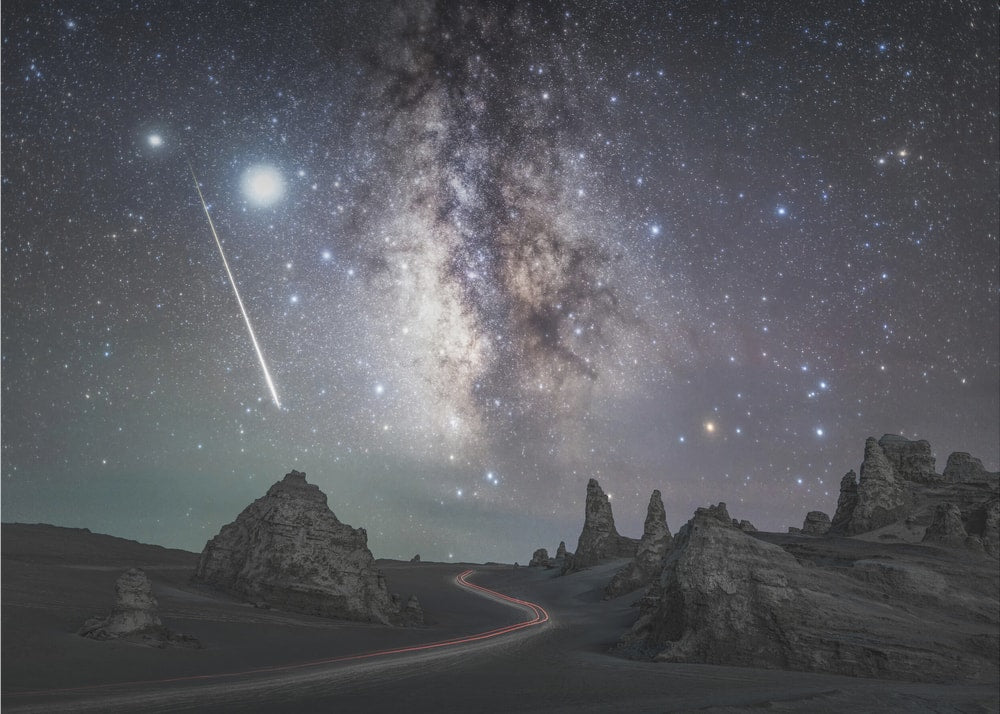 Milky Way Shooting Star