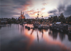 Fairytale Castle Lake Glow