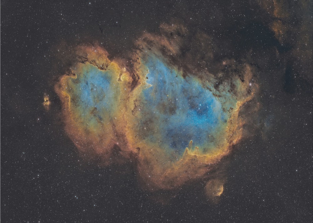 Cosmic Heart Nebula