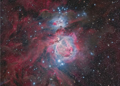 Vibrant Cosmic Nebula