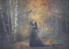 Magical Autumn Owl