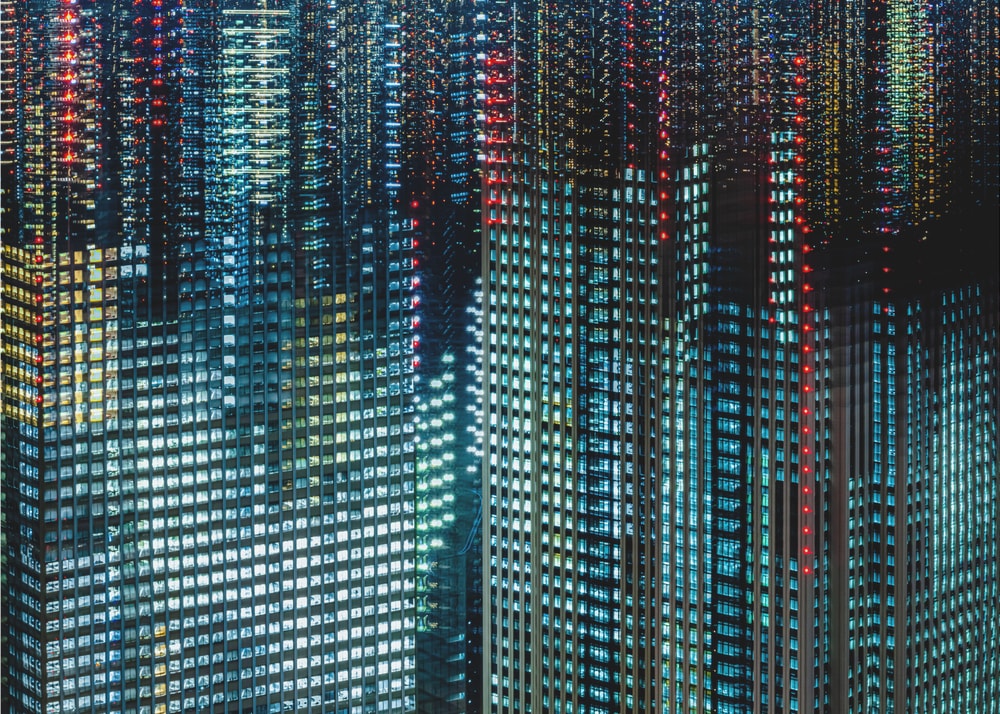Dazzling Cityscape Night
