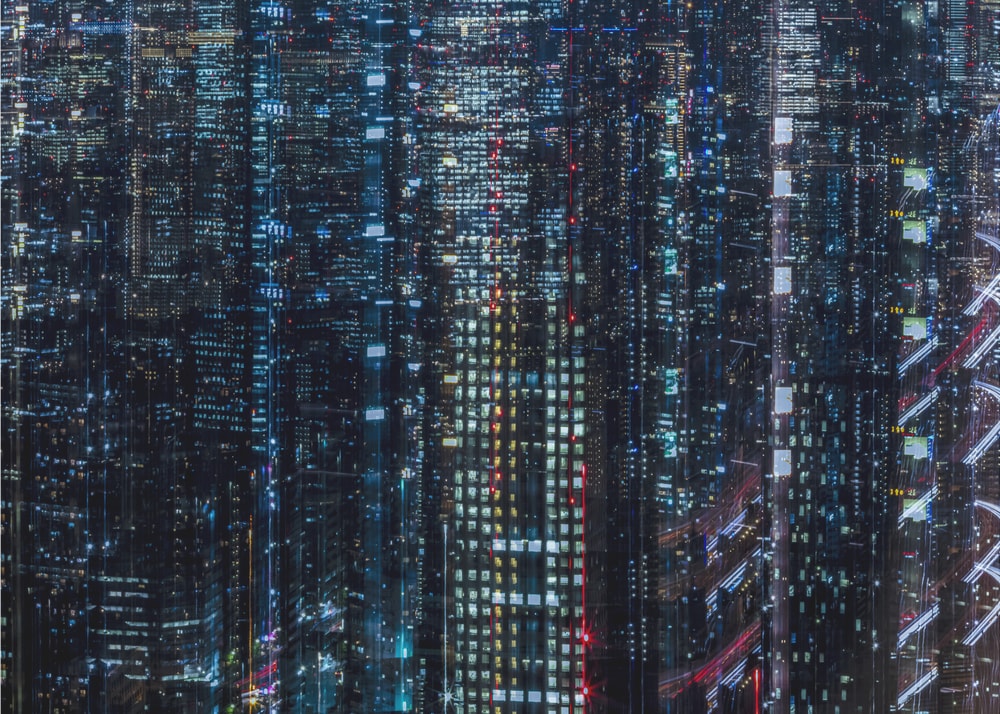 Abstract City Night
