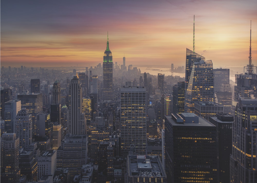 Empire State Building Sunset