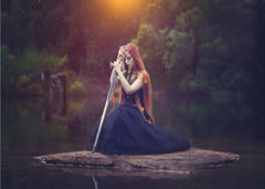 Forest Queen With Sword