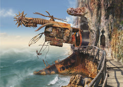 Rusted Flying Machine Cliff