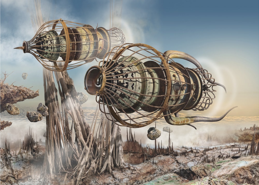 Steampunk Airship Journey