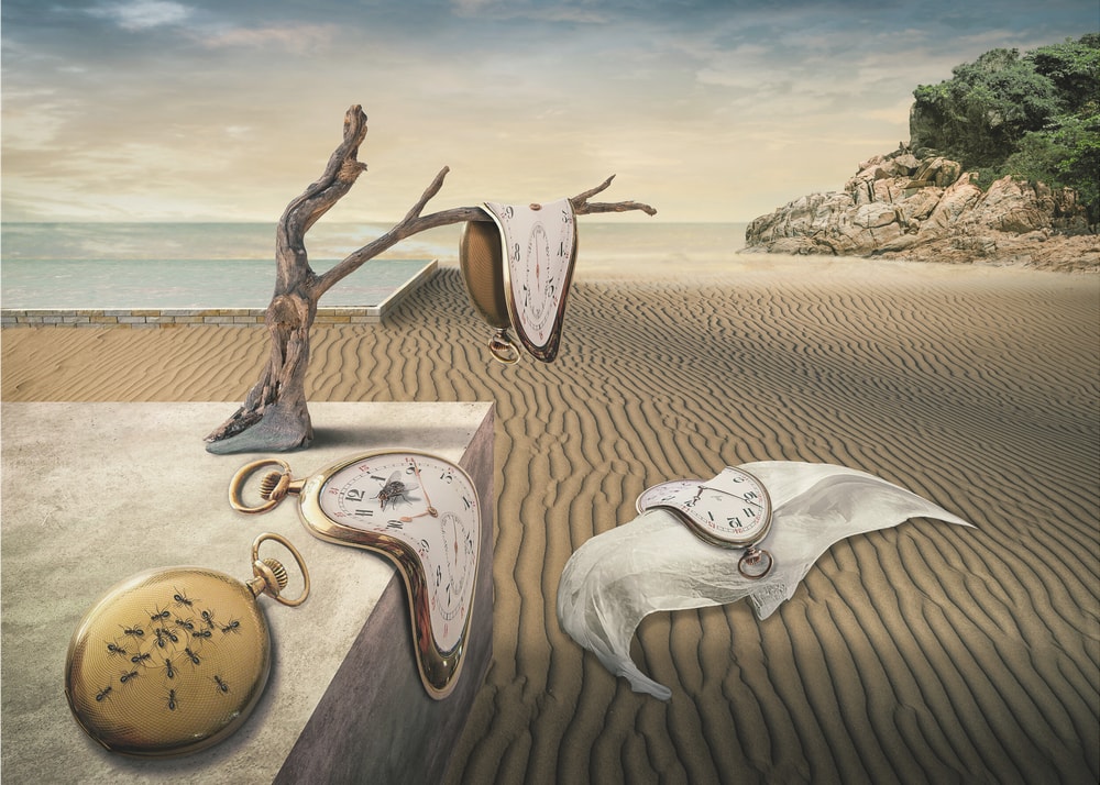 Surreal Melting Clocks