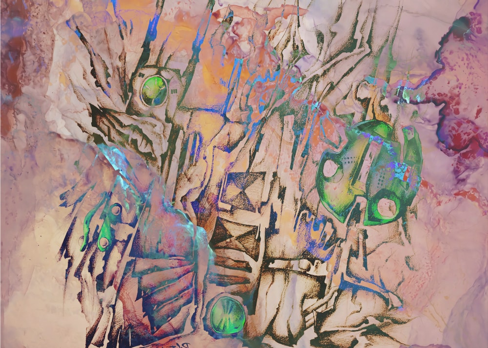 Intricate Abstract Glow