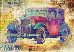 Bilar Vintage car 4 – kvalitetsprodukt för ett vackrare och mer hållbart hem