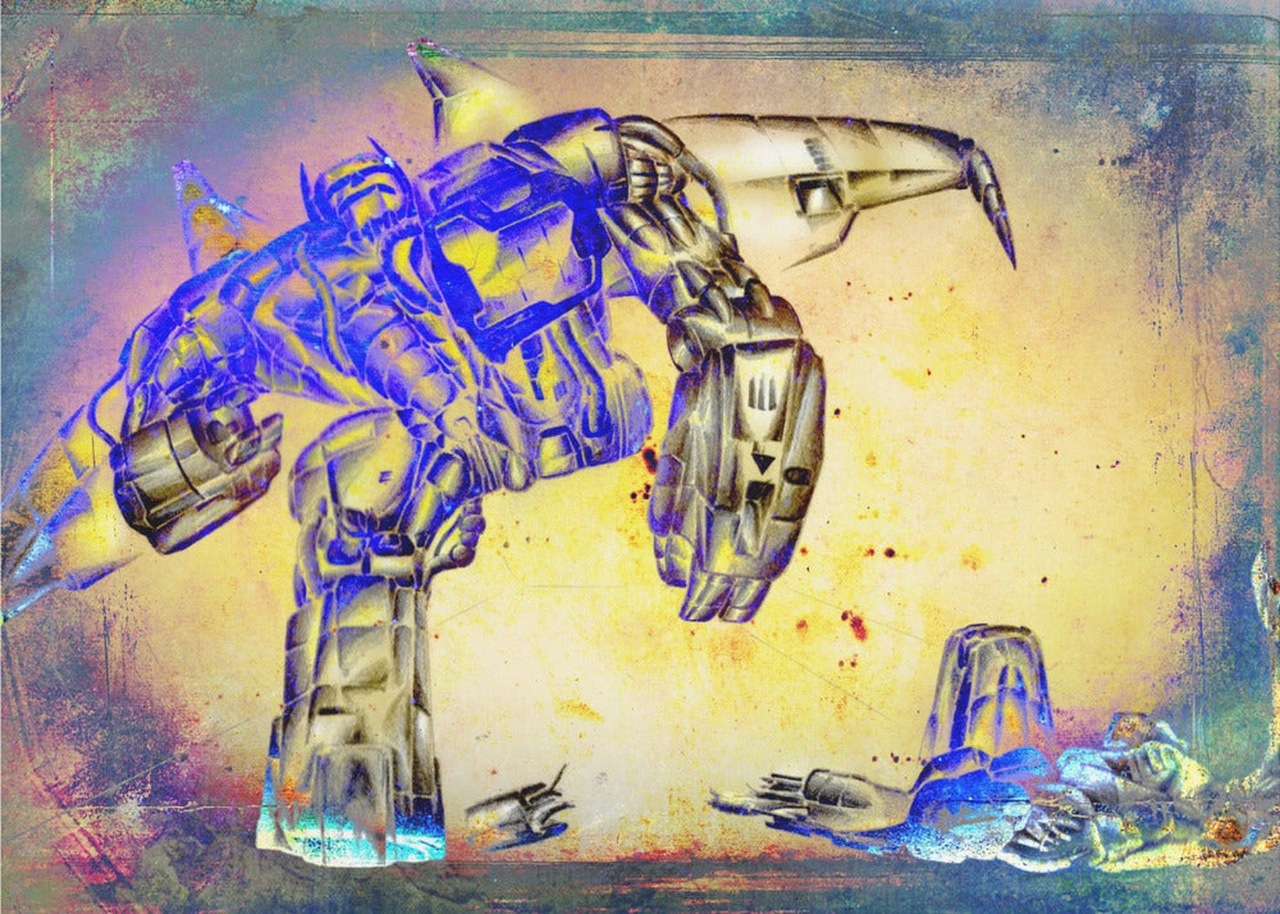 Robots at fighting