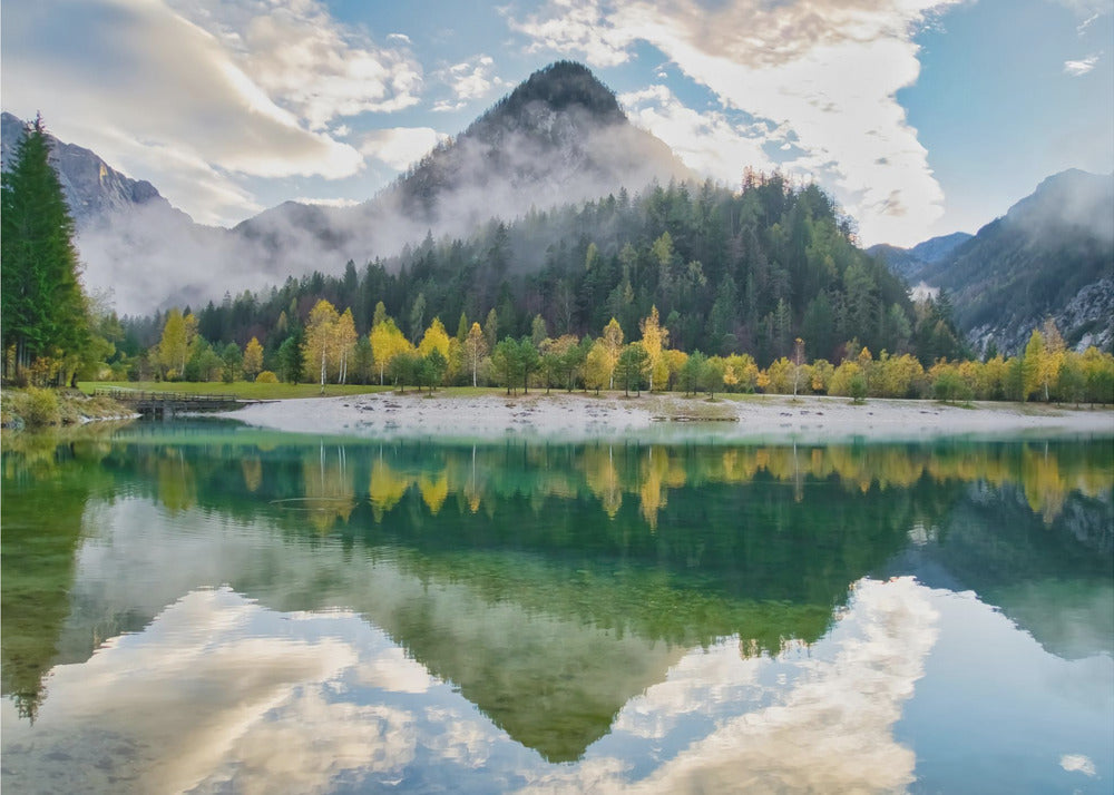 Lake Jasna etter regnskyll