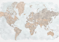 Kartor Calista high detail world map – kvalitetsprodukt för ett vackrare och mer hållbart hem