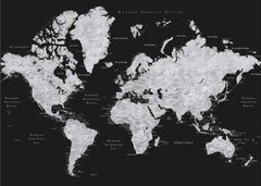 Kartor Eban world map in Spanish – kvalitetsprodukt för ett vackrare och mer hållbart hem