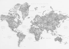 Kartor Jimmy world map in Spanish – kvalitetsprodukt för ett vackrare och mer hållbart hem